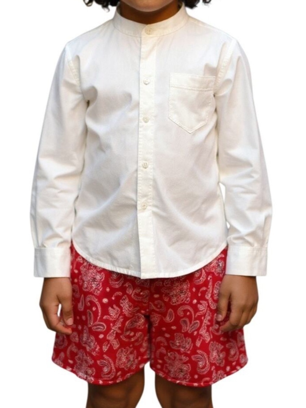 Edgehill Collection
Little Boys Woven Long Sleeve Shirt & Shorts Set
